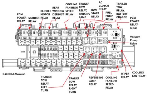 ford f150 battery fuse diagram